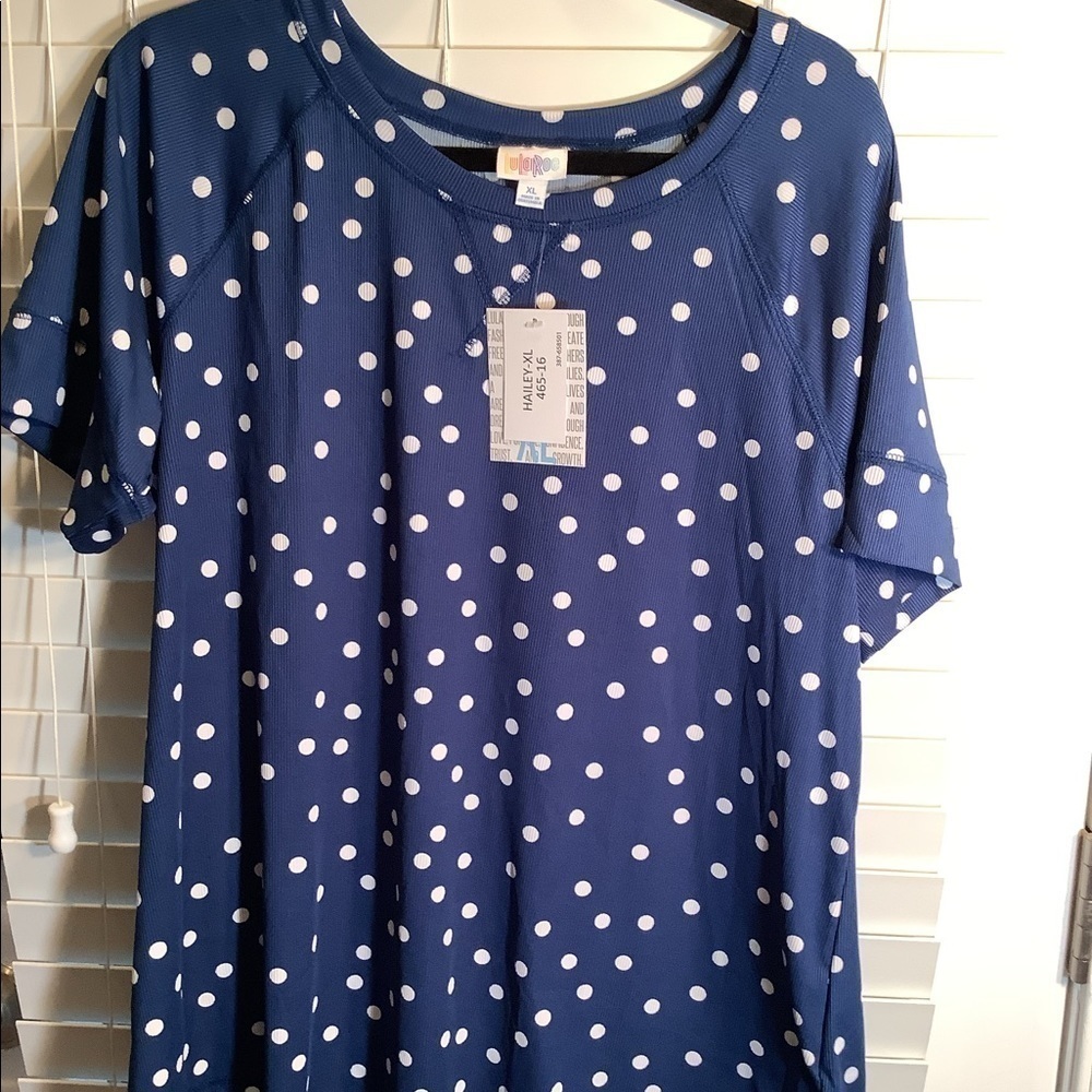 New Lularoe Hailey tunic, XLarge